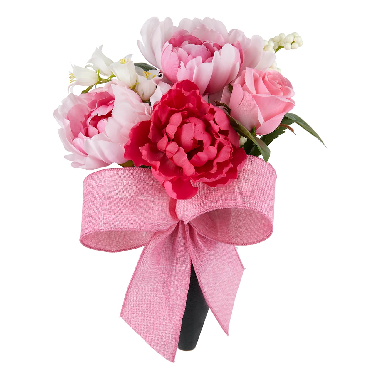 Pink & Cream Peony & Rose Remembrance Cone by Ashland®